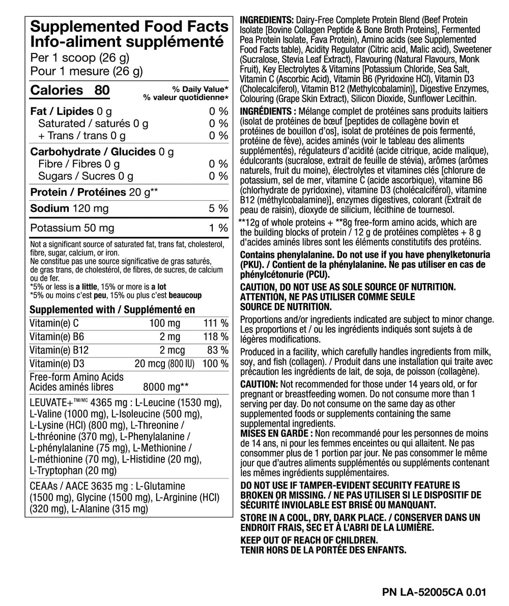 PVL ISO CLEAAR Clear Protein