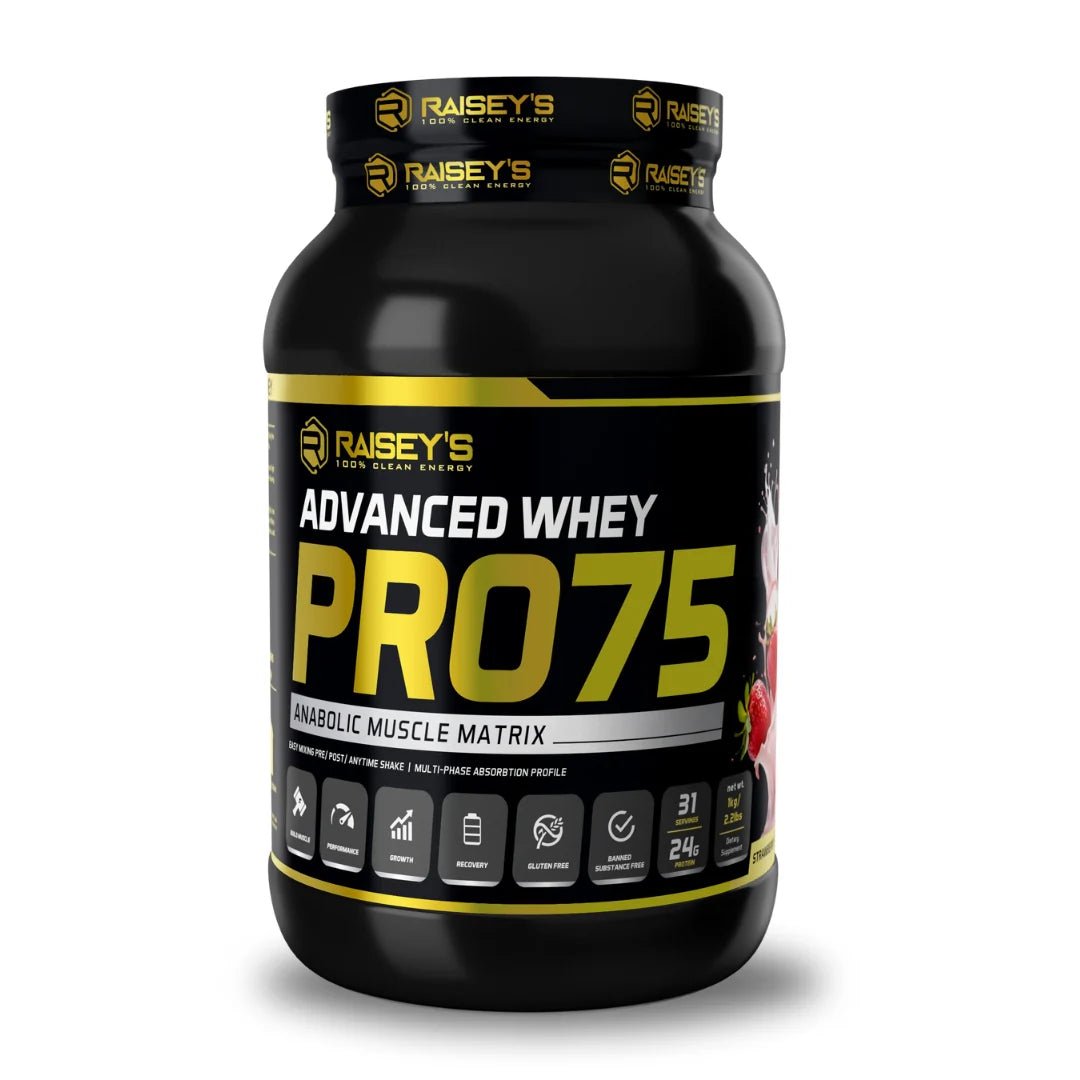 Raiseys PRO75 Whey Protein 1KG