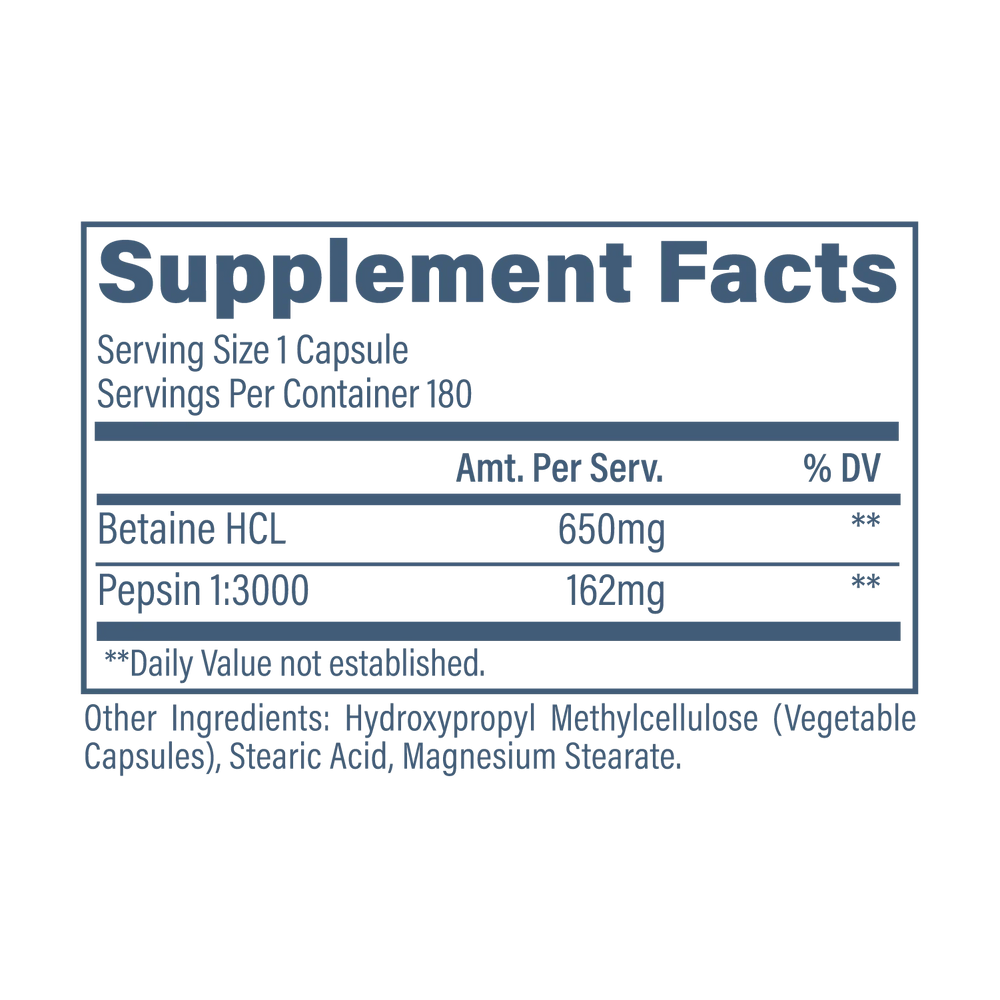 Revive Supplements Betaine HCL