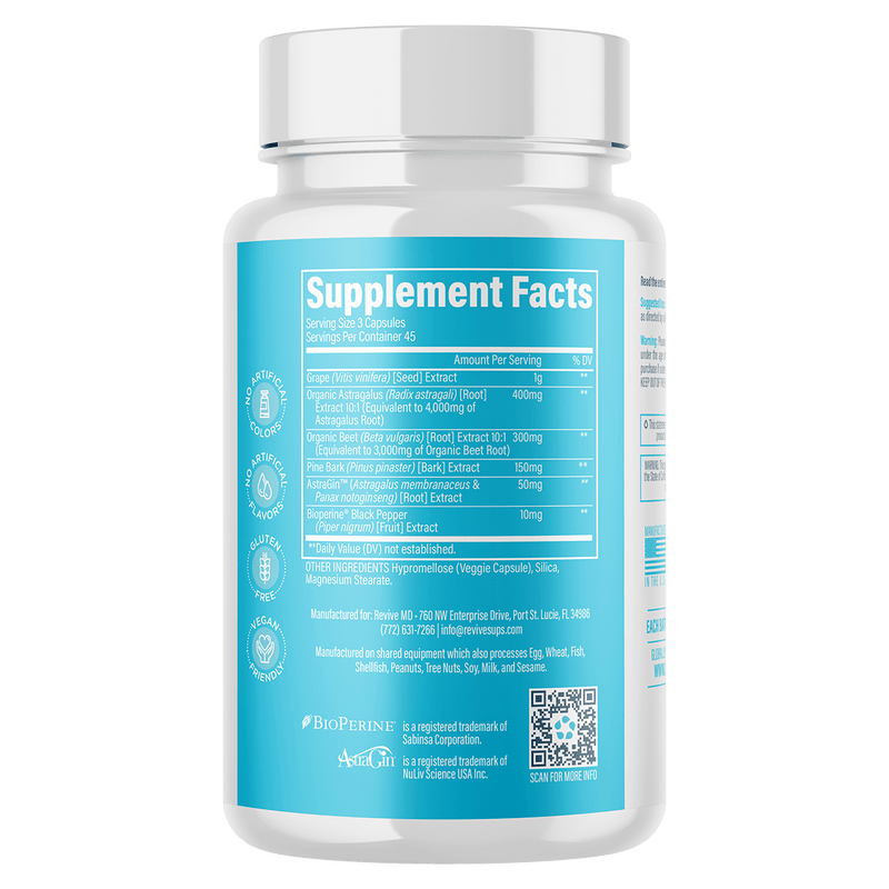 Revive Supplements Kidney 135 Caps