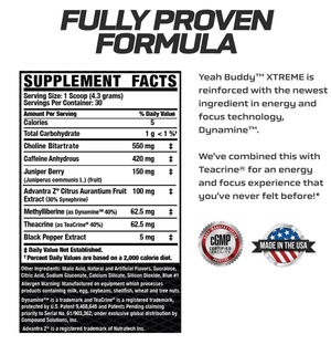 Ronnie Coleman YEAH BUDDY™ Xtreme Pre-Workout Powder