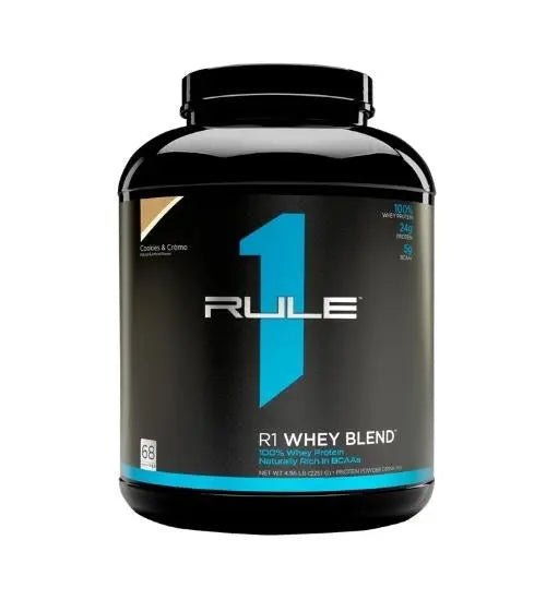 Rule 1 Whey Blend Protein 5Lb + FREE Pre Amino