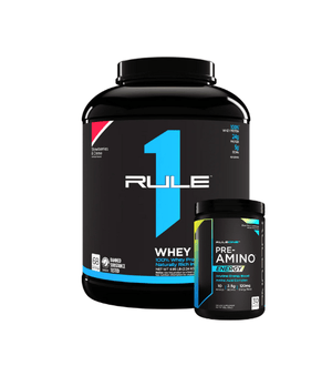 Rule 1 Whey Blend Protein 5Lb + FREE Pre Amino