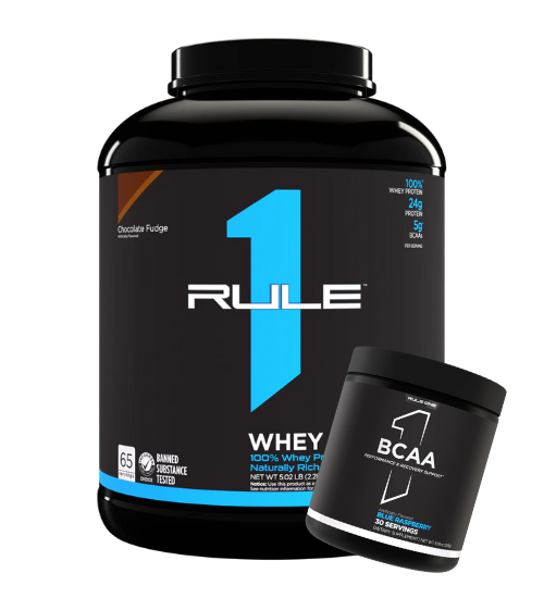 Rule 1 Whey Blend Protein 5Lb + FREE BCAA