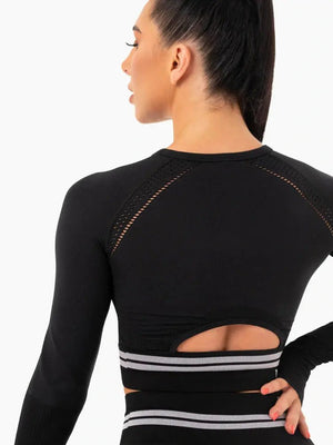 Ryderwear Freestyle Seamless Long Sleeve Crop