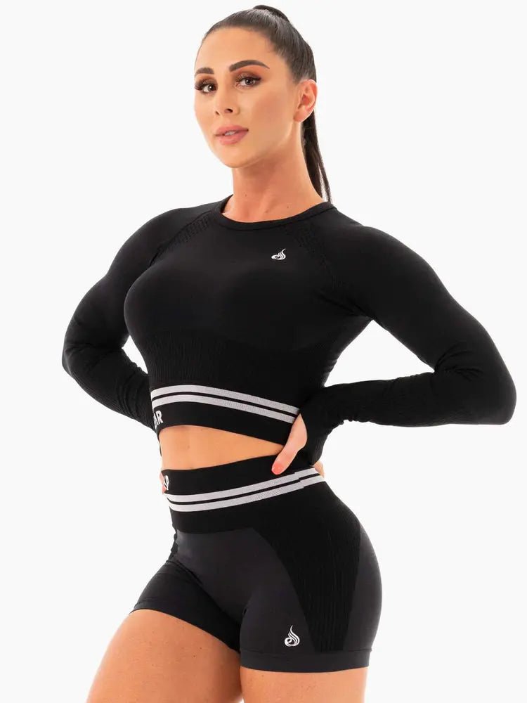 Ryderwear Freestyle Seamless Long Sleeve Crop