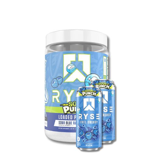 Ryse Loaded Pre + 2 Free Energy Cans