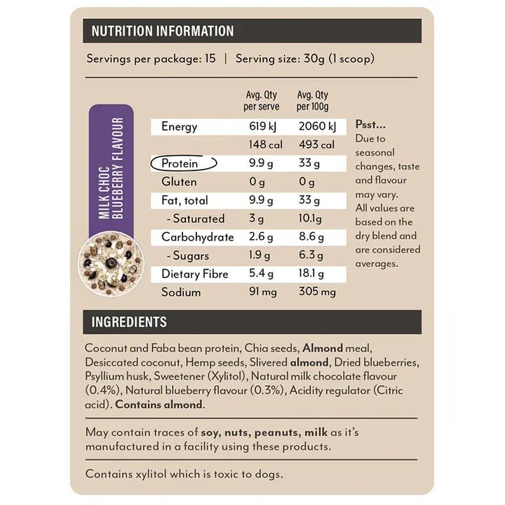 Snackin Bircher Muesli 450g