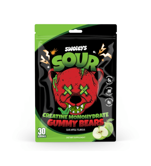 Swoleys Sour Creatine Gummy Bears