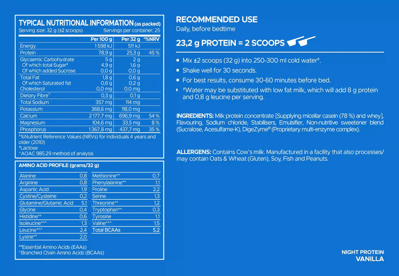 USN Casein Night Time Protein