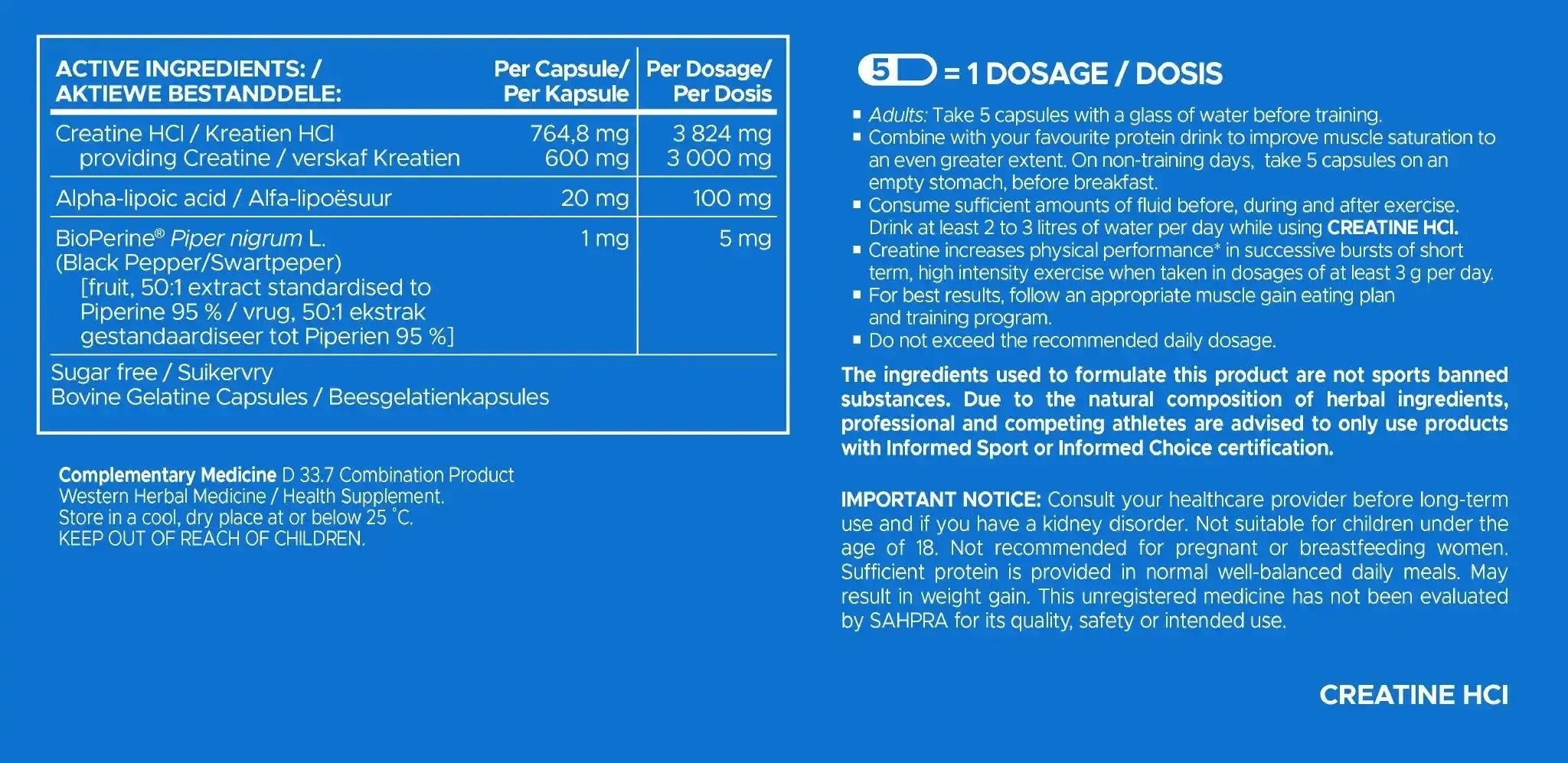 USN Creatine HCI