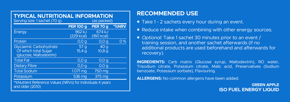 USN Iso Fuel Energy Gel