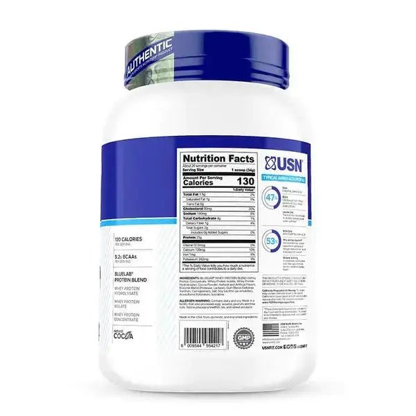 USN Nutrition 100% Bluelab Whey 2Lb