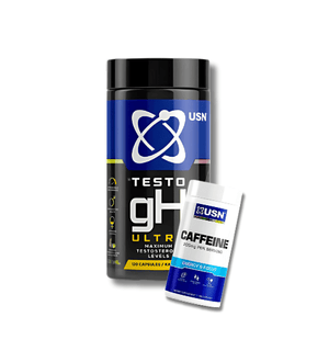 USN Testo gH Ultra + FREE Caffeine Caps