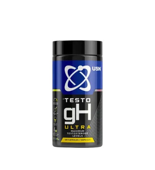 USN Testo gH Ultra + FREE Caffeine Caps