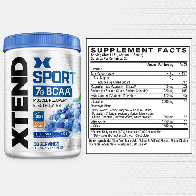 Xtend Sport BCAA Recovery 30 Serve
