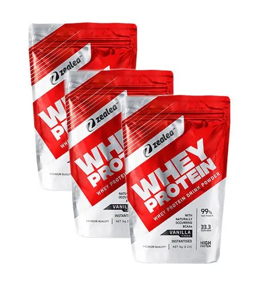 Zealea Whey Protein 1KG x3